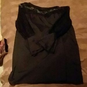 Black dress blouse